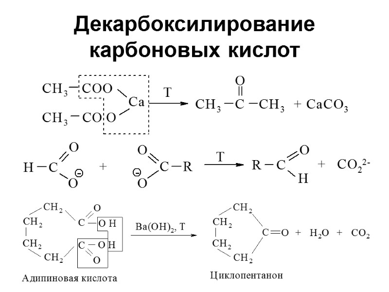 Декарбоксилирование карбоновых кислот